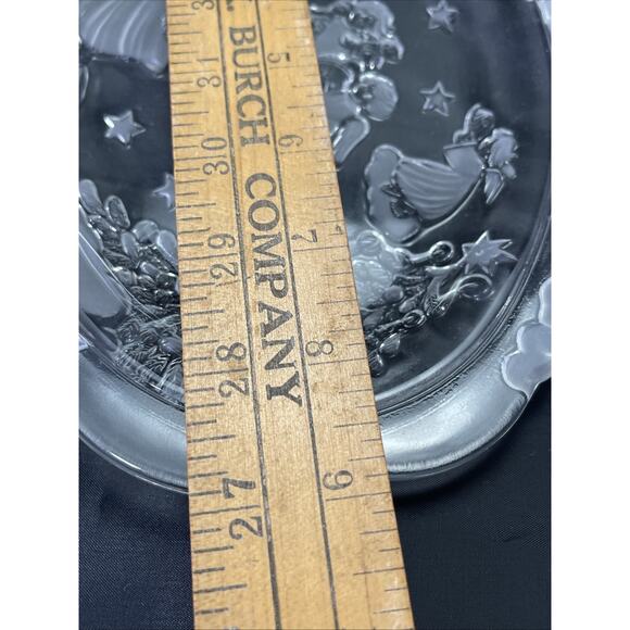 MIKASA Christmas Angels Stars Servings Platter Sweet Dish - Picture 7 of 7